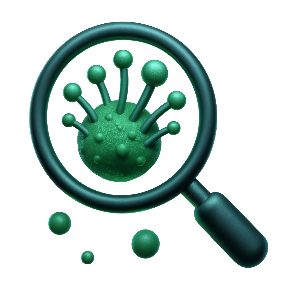 Mold Spore Detection Icon
