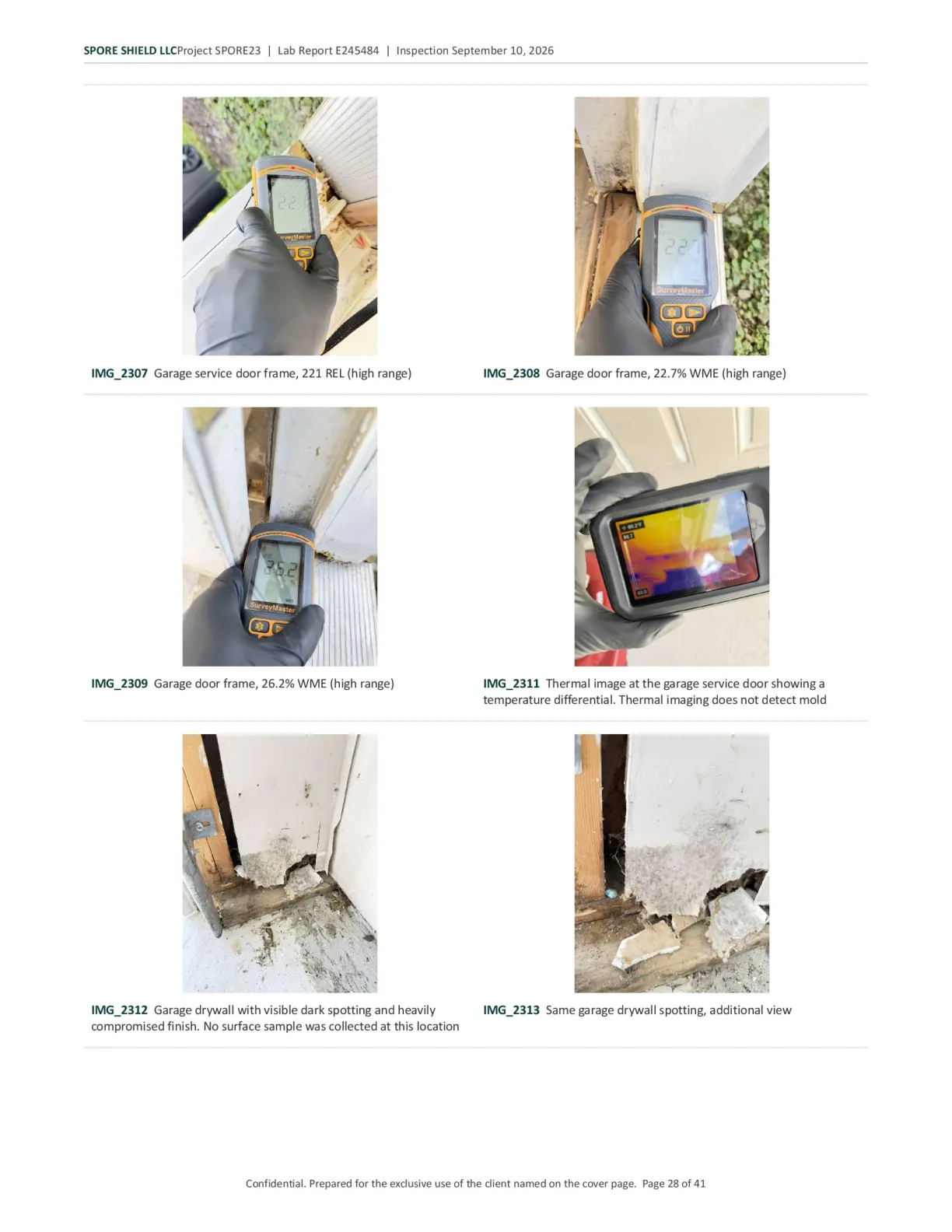Sample inspection report, page 29 of 61