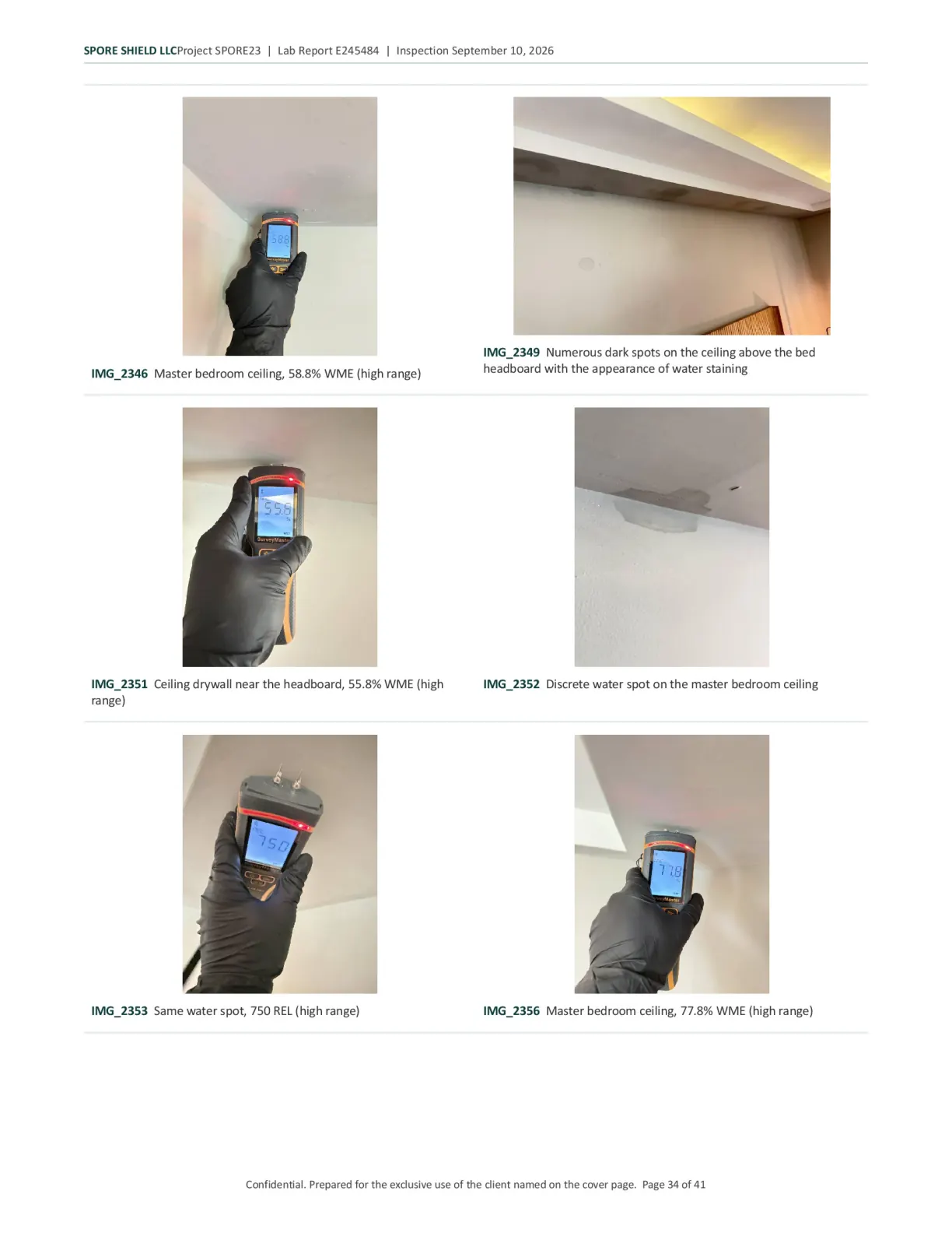 Sample inspection report, page 35 of 61