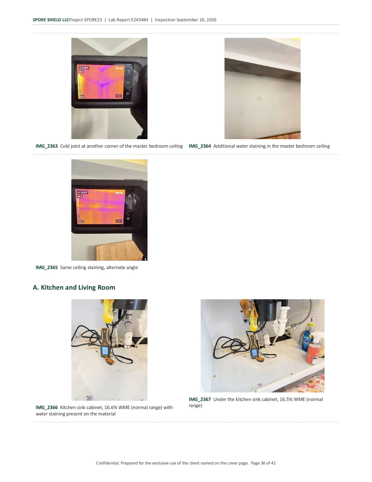 Sample inspection report, page 37 of 61